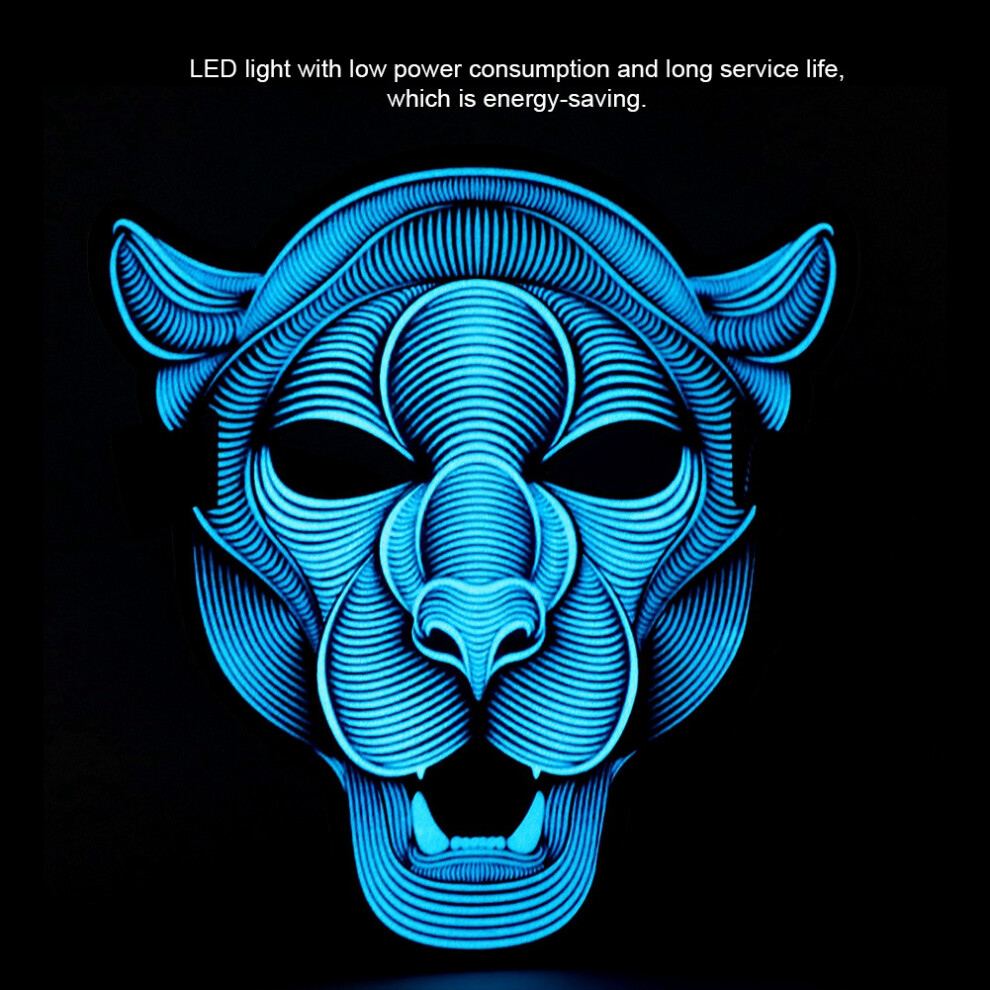 Voice Controlled LED Animal Face Mask