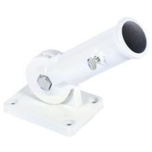 Stainless Steel Wall Flag Pole Mount with Screws