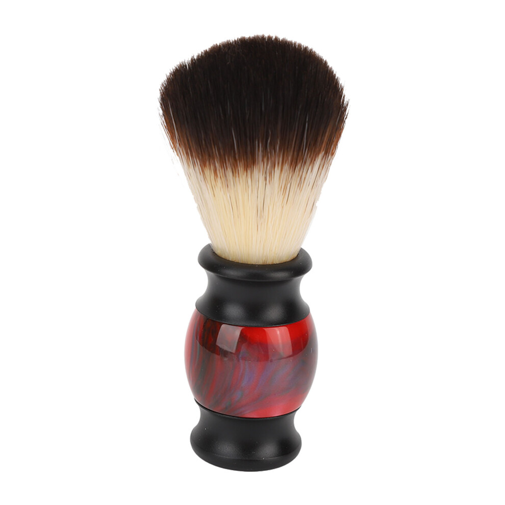 Shaving Brush With Scratch Free Soft Bristles Quick Drying Water Absorption Knockout Design For Smooth Shave Ergonomic Comfortable Grip Long Handle
