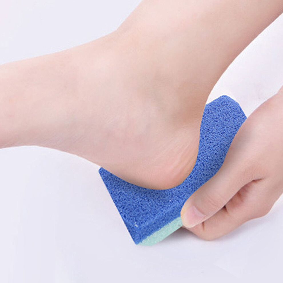 Roc-Electron (Blue, 4Pcs) Foot Callus Remover, 4Pcs Skin Exfoliating Brush