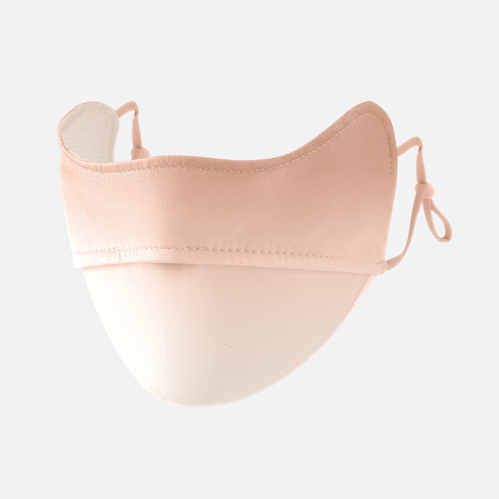 Hue-Grain (Orange) Uv Ice Silk Gradient Face Mask
