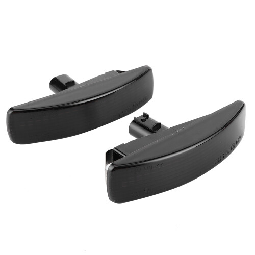 Turn Signal Light Dynamic Blinker LED Front Side Marker Light Sequential LED Durable ABS Plastic Plug And Play Installation Waterproof Modern 1