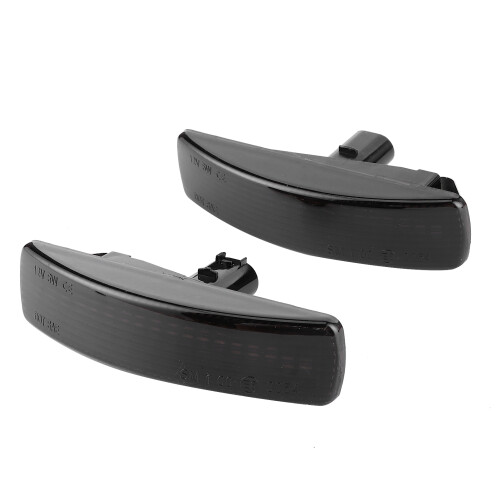 Turn Signal Light Dynamic Blinker LED Front Side Marker Light Sequential LED Durable ABS Plastic Plug And Play Installation Waterproof Modern 2