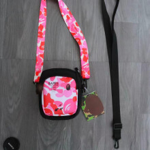 (red) BAPE Messenger Bag - Men & Women, Chest Pockets