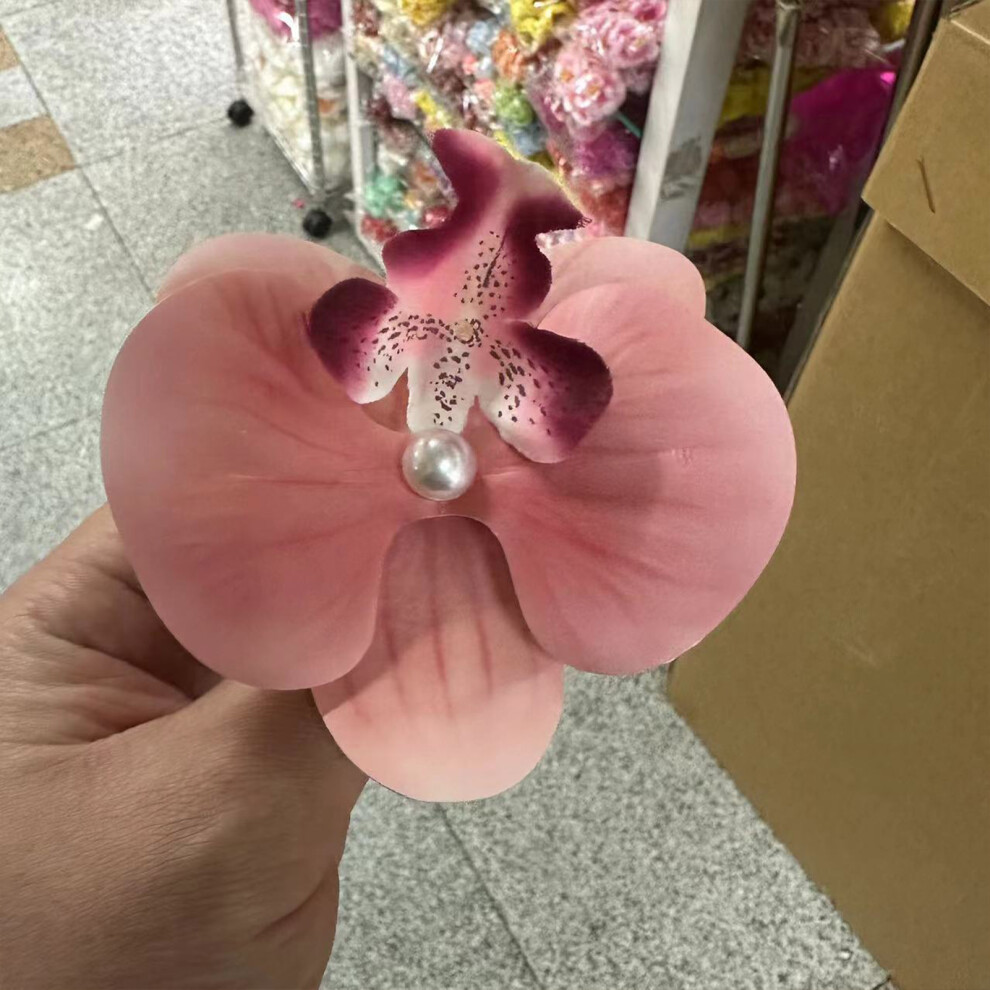 Dachuang Beauty (21) Elegant Phalaenopsis Hair Clips For Thick Hair