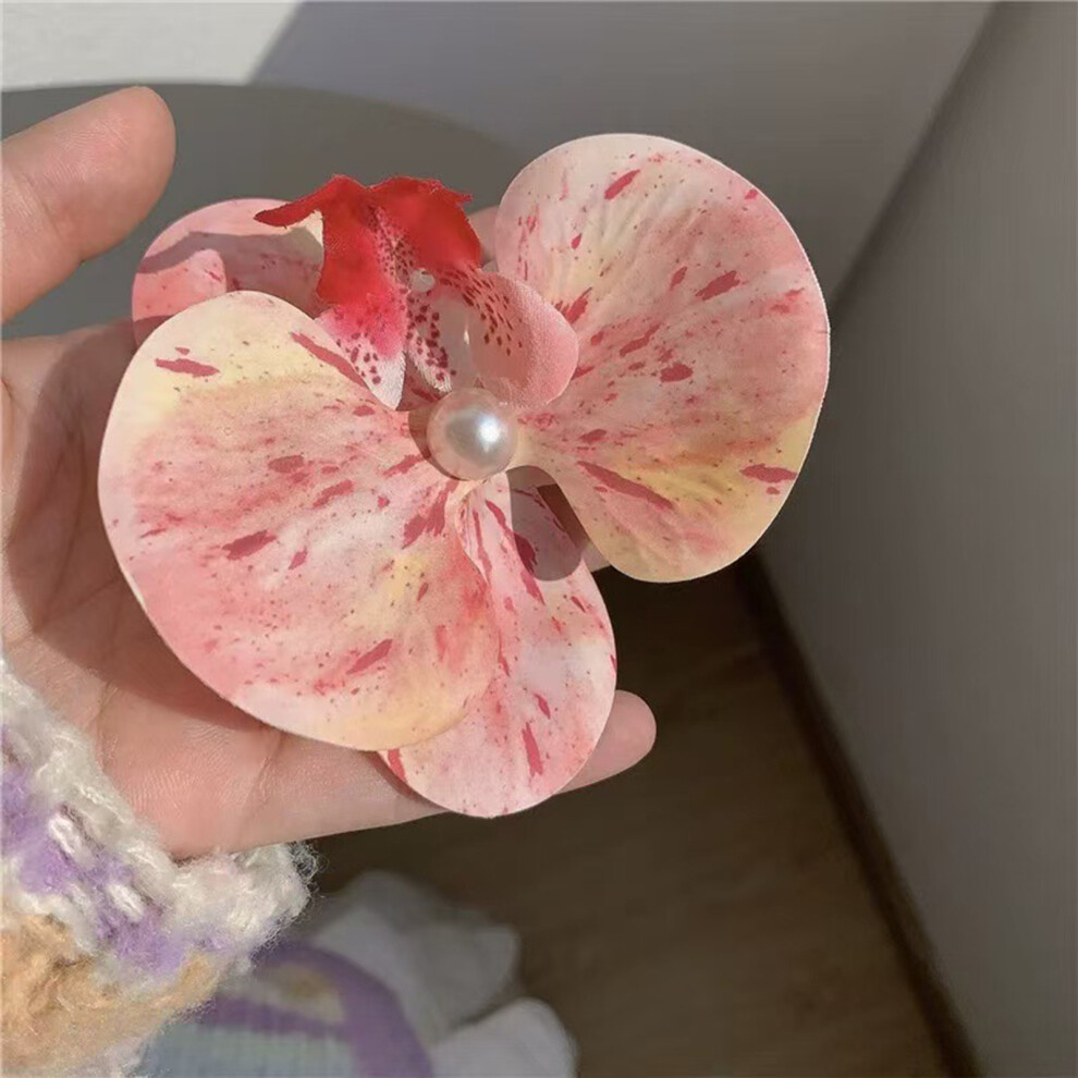 Dachuang Beauty (16) Elegant Phalaenopsis Hair Clips For Thick Hair