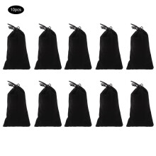 Reusable Velvet Drawstring Pouch Jewelry Bag Multi Function Luxe Look Durable Design With Precise Stitching Suitable For Special Occasions And Daily