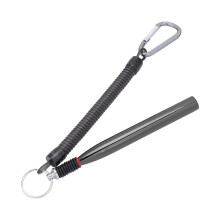 Soft Plastic Worm O Ring Tool With Aluminum Build And Retainer Screw, Ideal For Wacky Rig And Neko Rig Bass Fishing Techniques
