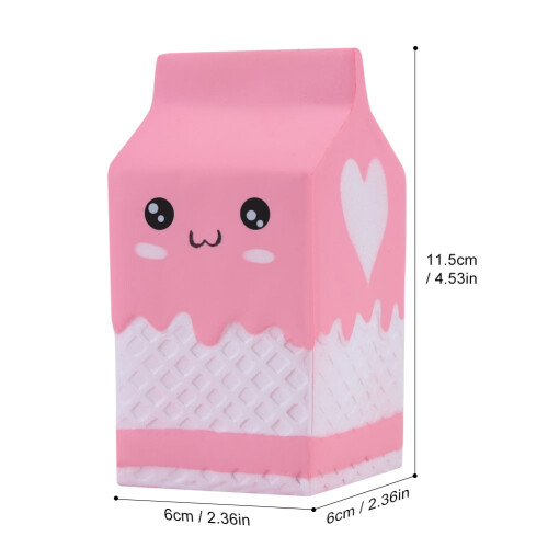 Παιχνίδι συμπίεσης σε κουτί γιαουρτιού, Kawaii Χαριτωμένο μαλακό, απαλό, ανακούφιση 1