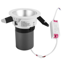 LED-Einbauleuchte, wasserdicht (IP65), dimmbar, hell, langlebig, energiesparend, Farbwechsel, Fernbedienung, Touch-Steuerung, 3D-Optische Illusion,