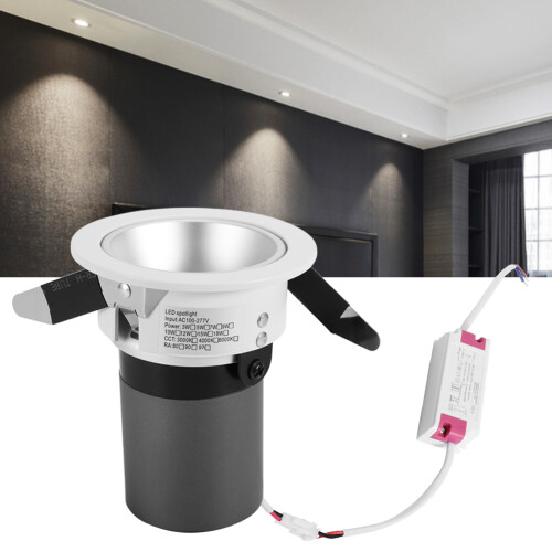 LED Pot Light Waterproof IP65Waterproof Dimmable Bright Durable Energy-saving Color Changing Remote Control Touch Control3D Optical Illusion Memory 1