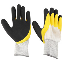 All Season Garden Gloves With Slip Resistant Nitrile Palm And Polyester Back, Breathable Moisture Wicking Construction For Versatile Use In