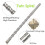 SDS Plus Hammer Drill Bits Masonry Drill Bits Concrete Drill Bit Cross Type Double Thread Enhanced Efficiency Longer Lifespan High Quality Carbide 1