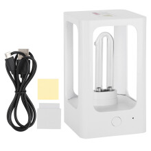 Dust Mites Remover UV Sanitizer Light With Wavelength Technology Sanitization Rate Up To99.99Percent Odor Room Air Purification Wall Mountable