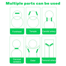 (A Box Of 6pcs) Instant Cooling Packs for Migraine & Fever Relief