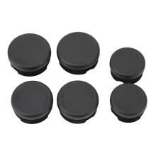 6 Pack Black Frame Hole Cover Caps for Motorcycle CB125R Waterproof Dustproof