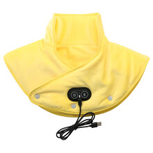(Yellow) Heated Shoulder Massager for Pain Relief