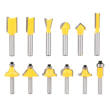 Easy To Store Router Bits Set, High Quality Universal1/4Inch Shank High Efficiency Woodworking Tools for Slotting Engraving Cutting Milling Tasks