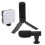 Podcast Equipment Vlogging Kit For iPhone Android Includes LED Light Tripod Microphone Smartphone Holder Wireless Remote Control Rechargeable LED 7