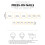 (2) White Square Fake Nails - Unbreakable & Natural 5