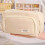 (Beige) Large Student Stationery Pouch for School Teens 8