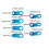 7Pcs AC Fuel Line Disconnect Tool Set, 1/4-7/8 ABS 2