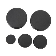 Motorcycle Frame Hole Cover Caps Kit for R1250 R1200 Black 5PCS