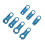 7Pcs AC Fuel Line Disconnect Tool Set, 1/4-7/8 ABS 12