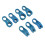 7Pcs AC Fuel Line Disconnect Tool Set, 1/4-7/8 ABS 15