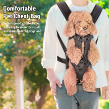 Pet Carrier Backpack for Dogs - S/M Red/Black