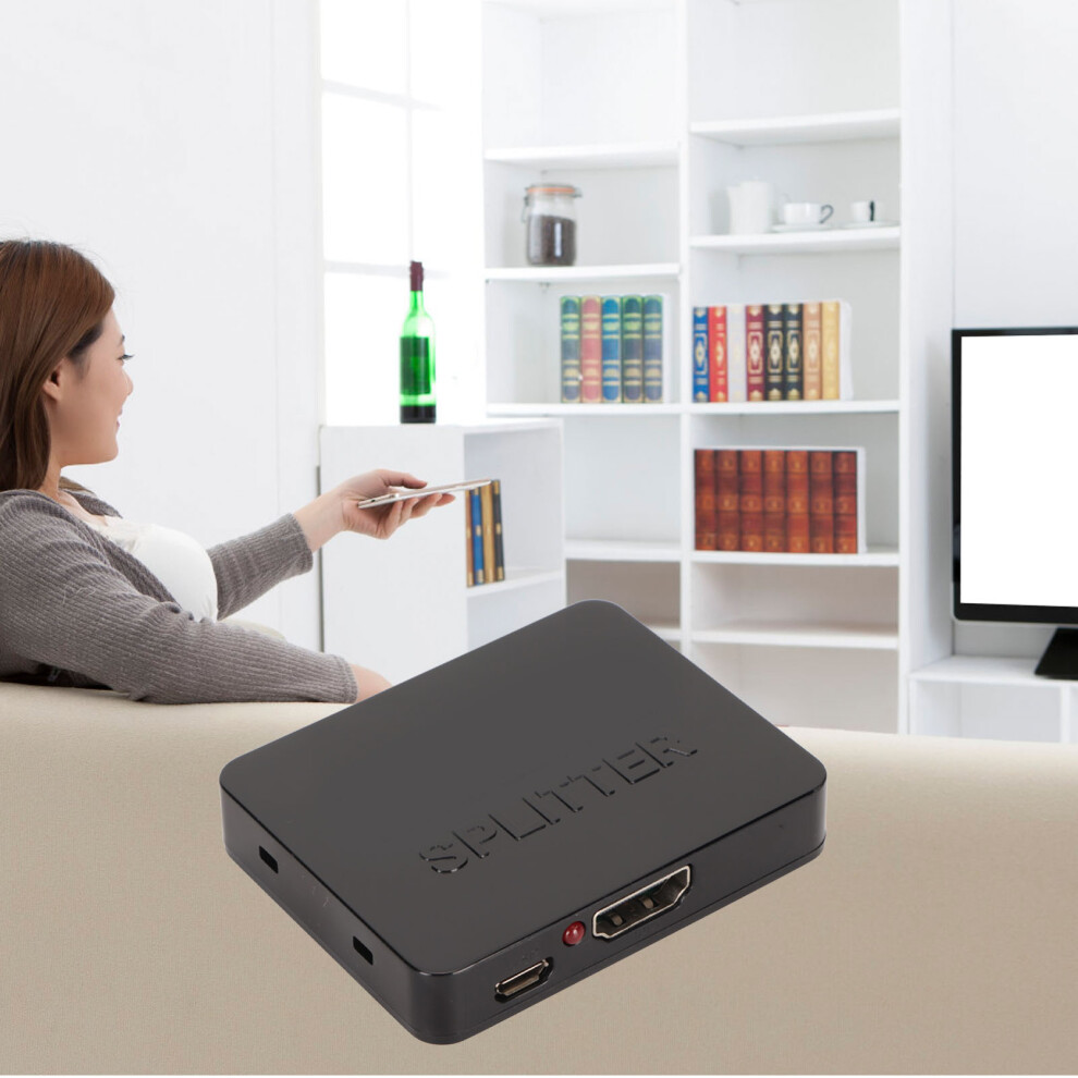 Dual Display Hdmi Splitter 1X2 4K/1080P Support 3D Full Hd Multimedia Interface 7901387545968
