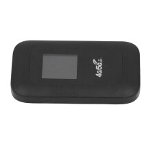 Portable 4G WiFi Router with 1.44" Color Screen, Black, for Asia & Africa
