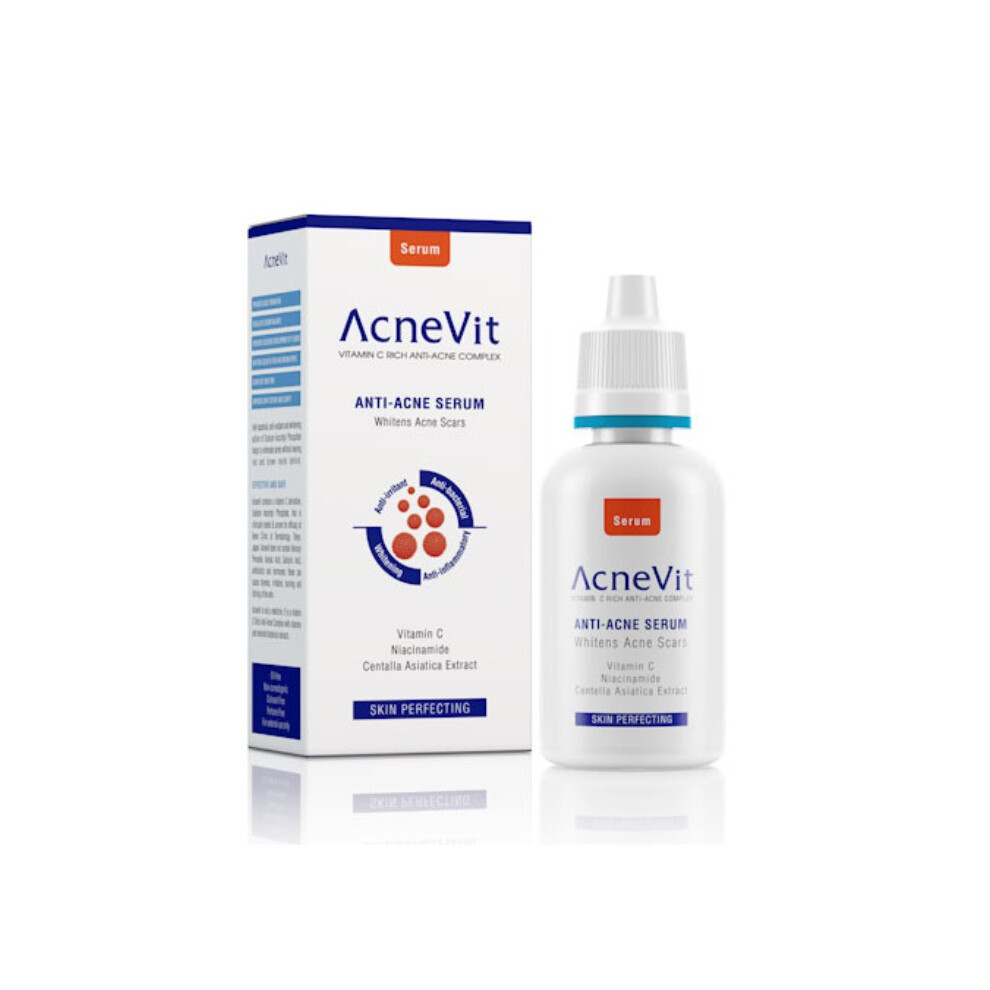 AcneVit Anti-Acne Serum 30ml  Clarifying & Soothing Serum for Acne-Prone Skin