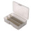 Durable Fishing Gear Organizer Premium Material Plastic Tackle Box With Grid Separation And Drainage Functionality, Bait Storage Container 1
