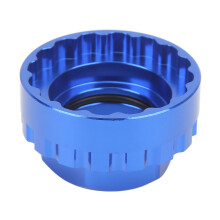 Aluminum Chainring Lockring Removal Tool Compatible With Shimano M7100M8100M9100Series, Double O Ring Secured Fast Disassembly Tool With CNC