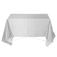 Sturdy PVC Table Cloth, Spill Proof Waterproof Oil Resistant Vinyl Cover for Indoor Outdoor Use, Versatile Rectangular Table Protector in Elegant
