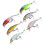 Jerkbait με ανάρτηση, Crankbait για λούτσους και λαβράκια με ρεαλιστική κίνηση, γρήγορη 5