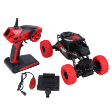 Ferngesteuertes Auto mit LED-Scheinwerfern, robust, leistungsstark, schnell, elektrisch, störungsfrei, ideales Geschenk für alle RC-Fans