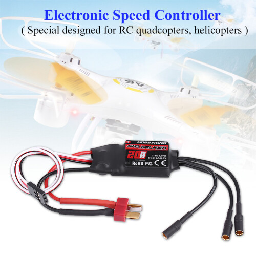 Σταθερός ελεγκτής ESC Rc με κάρτα προγραμματισμού LED, προστασία διακοπής χαμηλής 2