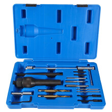 Corrosion Resistant Glow Plug Thread Repair Kit Designed For8mm And10mm Glow Plug Extraction Includes Drill Centring Sleeves Allen Key Ratchet Bar