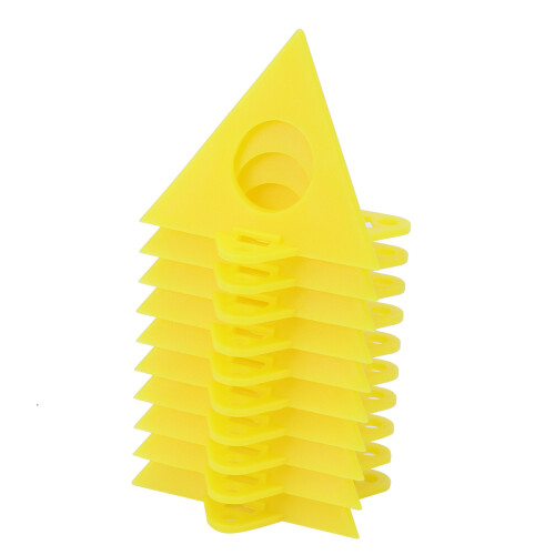 10Pcs Plastic Triangular Paint Pad Lifting Stand Woodworking Tool