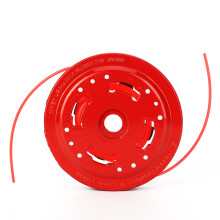 Easy To Install Aluminum Trimmer Head Durable And Wear Resistant Replacement Trimmer Head Thick Weeds Cutting Universal Use Gasoline Brush Cutter