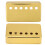 Μεταλλικά καλύμματα μαγνήτη Humbucker Καλύμματα μαγνήτη κιθάρας Ορειχάλκινα 5