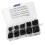 M3Metric Screws And Nut Assortment With Hex Socket Button Head, Countersunk Phillips Design For Reduced Stress On Components In Transparent 5