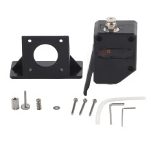 Spring Adjustable Extruder Metal Upgrade Kit Compatible with Ender3V2Pro5Plus Clone Double Gearwheel Reduction Design Blockage Resistant3D