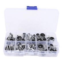 Wear Resistant Ceramic Ring Fishing Rod Replacement Tip Stainless Steel Corrosion Resistance Tensile Strength Fatigue Strength For Saltwater And