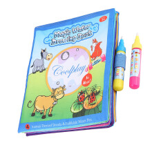 Wasserzeichen-Buch für Kinder mit 2 nachfüllbaren Stiften, 21x17cm