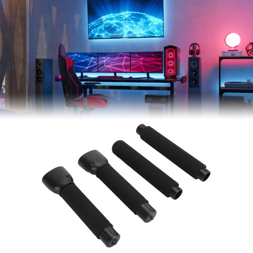 Schwarzer 3-in-1 VR-Spiel-Controller für Meta 3, Bequemer Griff