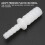 Smooth Surface Inner Wall Plastic Hose Barb Reducer Fitting Barbed Reducing Union Adapter Leak Free Connection High Temperature Resistant Suitable 7