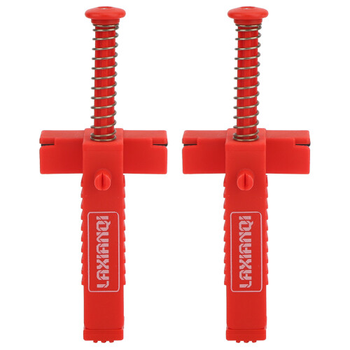 Masonry Fixer Tool With Solid Rubber Pad And Spring Loaded Mechanism, Efficient Wire Drawer For Accurate Brick Lines Red Brick Liner Runner With Wire